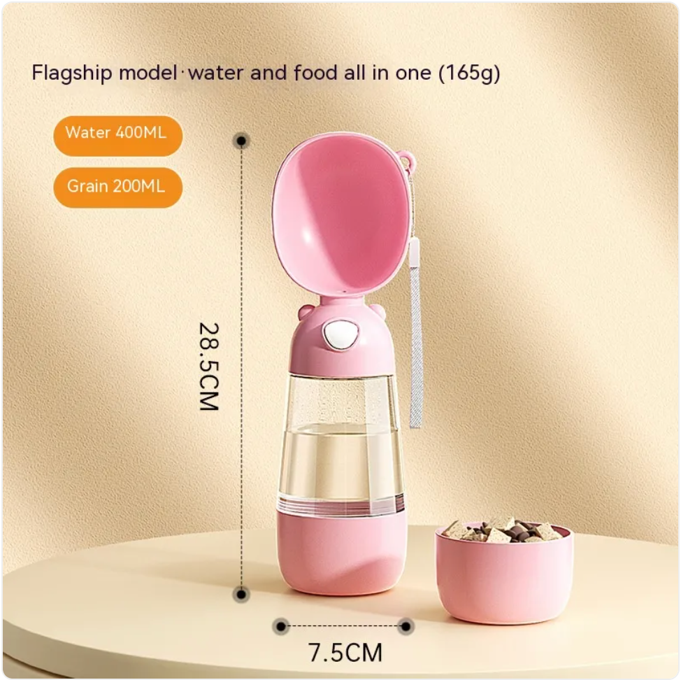 Travel Pet Food&Water Bottle